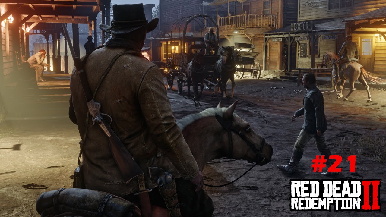 [Hindi] RDR 2 Gameplay Part 21 | Meeting Mayor of Saint Denis - YouTube