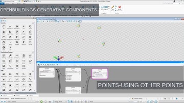 OpenBuildings GenerativeComponents Tutorial Series | Episode 6 | Points – Using Other Points