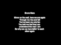 Lil Wayne Ft. Bruno Mars - Mirror (LYRICS ON SCREEN)