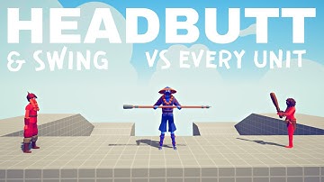 Clubber & Headbutter VS Every Unit |TABS | Totally Accurate Battle Simulator TABS Game TABS Gameplay