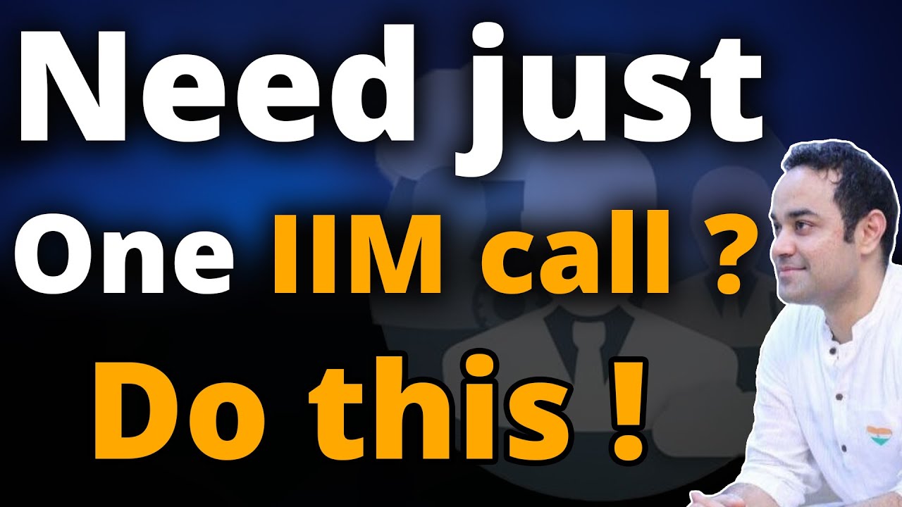 How to crack CAT in 6 Months | Secret to get one IIM Call | CAT Daily ...