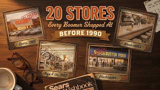 20 Stores Every Boomer Shopped At Before 1990 (All Gone Now)