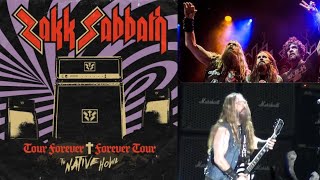 Zakk Wylde‘s Black Sabbath tribute band Zakk Sabbath 2023 ‘Tour Forever / Forever Tour‘