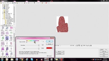 How to make glitter shadow using photoscape
