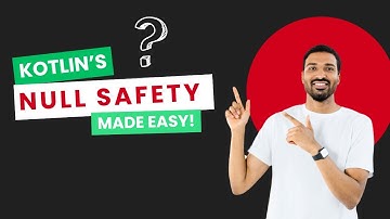 Kotlin Null Safety #kotlin #android