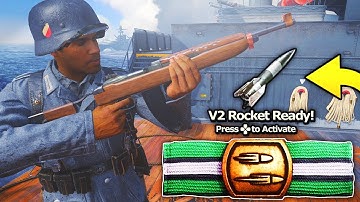 DOUBLE TAP PERK + RAPID FIRE M1A1 CARBINE is like HACKING in COD WW2! (COD WWII MAX FIRE RATE)