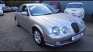1999 JAGUAR S-TYPE V6 SE AUTO | MATHEWSONS CLASSIC CARS | 17 & 18 MARCH 2023