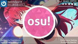 High School DxD Hero OP (SWITHC) OSU-DROID gameplay HARD screenshot 5