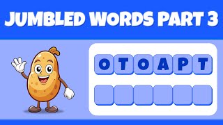 Jumbled Words - 3 | Fun Word Game for Kids | Educational I unscramble words I puzzle I brain games screenshot 4