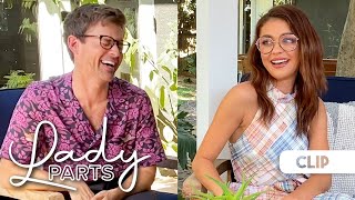 ‘Lady Parts’ Clip: Sarah Hyland Quizzes Brad Goreski on His Knowledge of Lady Parts