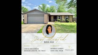 JUST LISTED - 1709 S 4th Street | Broken Arrow, OK 74012