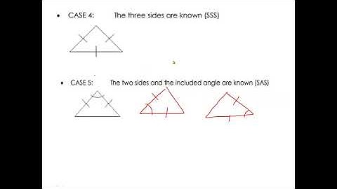 OBLIQUE TRIANGLES PART 1