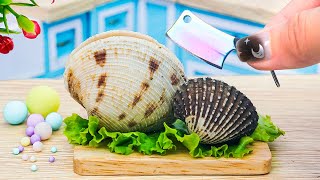 ✨ Mini Clams, Big Flavor! ASMR Italian Seafood Feast ✨