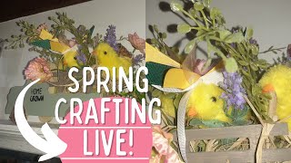 SPRING FLOWERS DIY LIVE CRAFTING
Hey beautiful people!
Today I am showing you how to make some Dollar Tree diys for Spring and Easter home decor. I hope you enjoy! This livestream is in collaboration with Crafty Creators Community which is hosted by Tami of Craf-Tpeep & Kristy from Kristys Crafty Cottage!
Please dont forget to check out the Christ is Risen collaboration playlist for a chance to win a handmade DIY inspired by the true meaning of Easter!
https://youtube.com/playlist?list=PLB9acR4Xsilaq9AR75fDI3TYEgaX3TMR6
Check out their channel for more DIY Home Decor inspiration!
Crafty Creators Community:
YouTube: https://www.youtube.com/c/CraftyCreatorsCommunity
Facebook: https://www.facebook.com/groups/563412064931549
Tami at Craf-Tpeep:
YouTube: https://www.youtube.com/channel/UCXxEiEt1r8FtIVqPs7_tnHw
Facebook: https://www.facebook.com/craftpeep/
Kristy at Kristys Crafty Cottage:
YouTube: https://www.youtube.com/channel/UC7tDLql4S5Wj3Y72TDBoJlQ
Facebook: https://www.facebook.com/kristyscraftycottage
Thanks so much for tuning in today!
Happy Crafting! SPRING FLOWERS DIY LIVE CRAFTING
