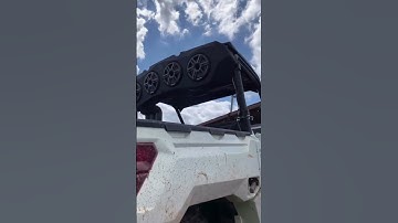 @sketchyphotostream bringing the beats to the backcountry w/ @rockfordfosgate