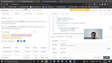 Leetcode even sum after queries