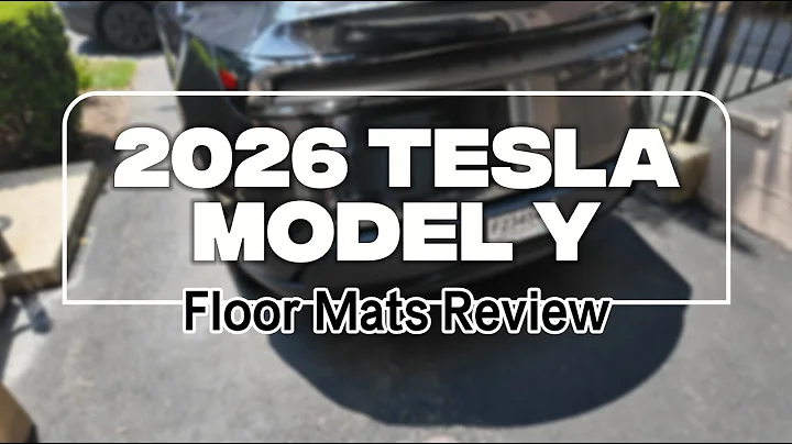 2026 Tesla Model Y Juniper - Official Floor Mats from the Tesla Shop