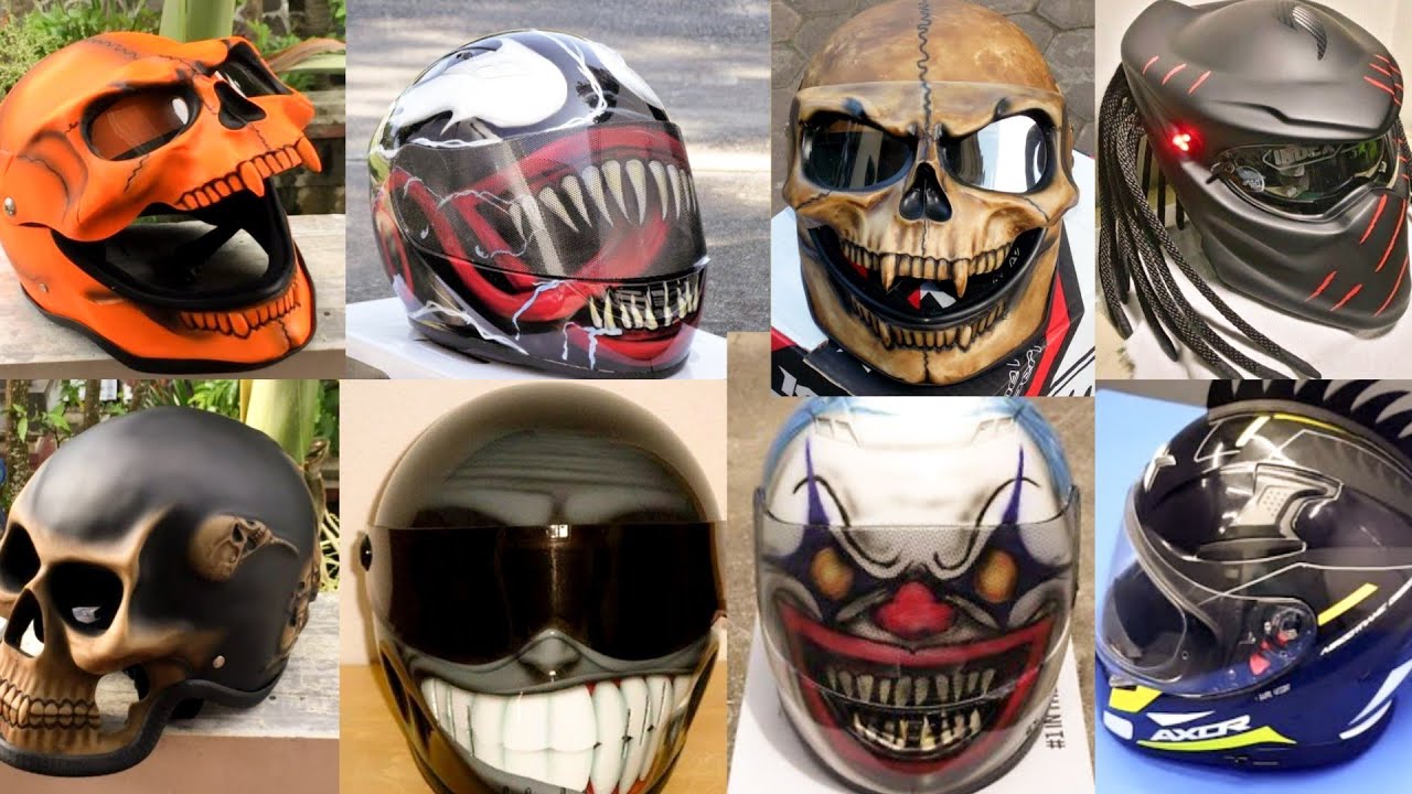 motorcycle modified helmet || Abhishek lifestyles - YouTube