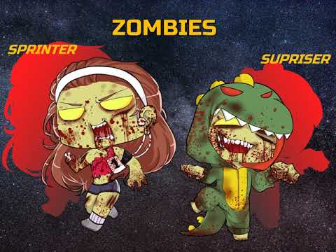 [You Need To Watch This!] Trailer : Chibies Vs Zombies The Board Game