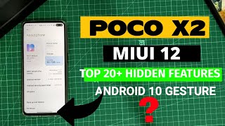Poco X2: MIUI 12 Top 20+ hidden features | how to install MIUI 12 | MIUI 12 System launcher