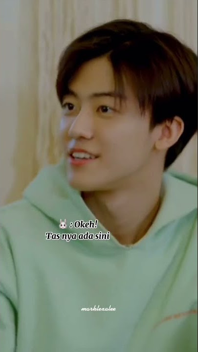 Disaat member lain bongkar tas meanwhile jaemin😌