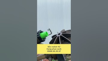 Béc rocket 42 . Họng phun phân. 0868.50.20.57