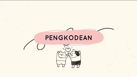 Penjelasan Rangkaian Encoder & Decoder Anoda