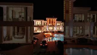 Orange theme Glow Modern Mansion tour 🧡🏡 #luxuryhome #ModernVilla #DreamMansion