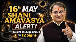 16th May | Shani Amavasya Alert! | Guidelines & Remedies For 12 Signs #shaniamavasya #alert