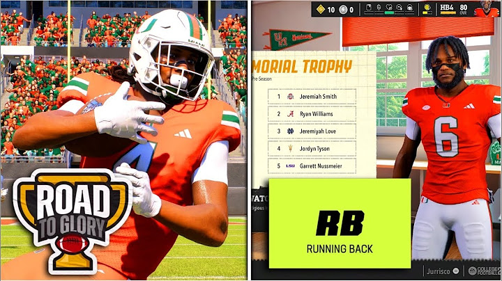 *BEST* RB Build in Road To Glory! Heisman Build Is UNSTOPPABLE! College Football 26