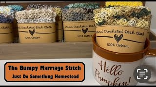 The Bumpy Marriage Crochet Stitch!