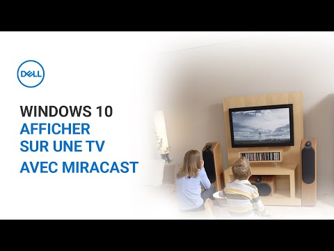 Se connecter à un écran wifi ou afficher sur un moniteur sans fil Miracast Windows 10