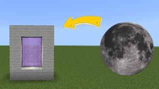 CARA MEMBUAT PORTAL BULAN - MINECRAFT