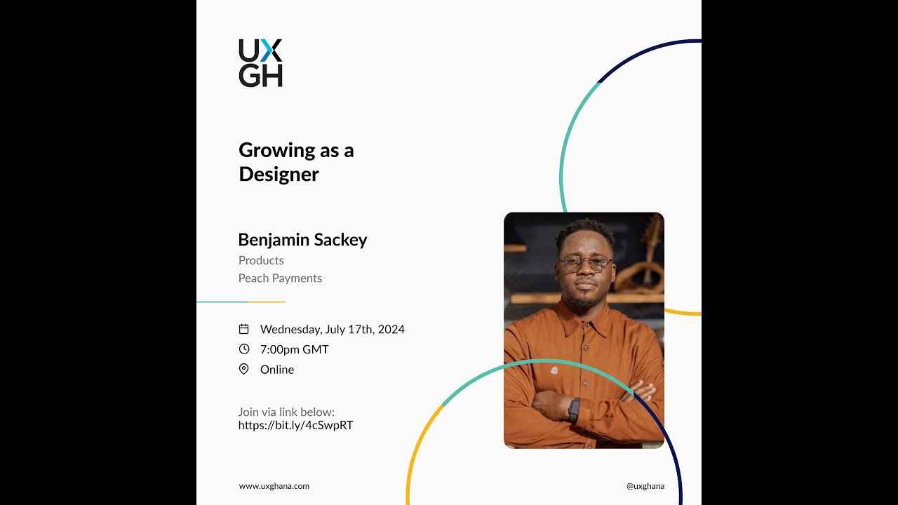 Growing as a Designer Benjamin Sackey - YouTube