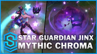 Mythic Star Guardian Jinx Chroma Comparison | League of Legends