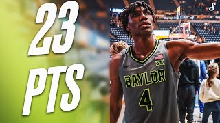 Jakobe Walter Drops 23 PTS In Baylors Road Win At WVU!