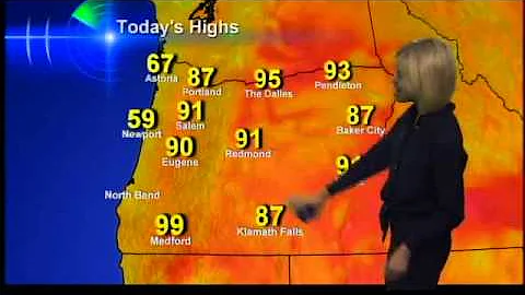 6pm Weather Forecast July 14, 2013