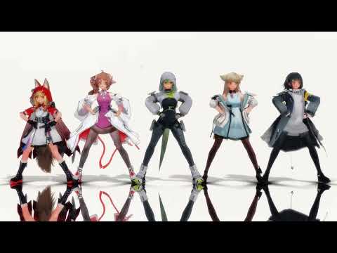 【 MMD 4K/60FPS  Arknights endfield 】Boom Kitty - Bass knight