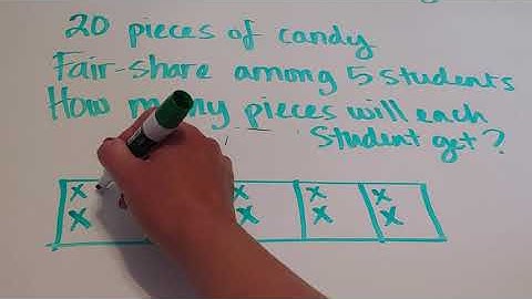 Division Using Tape Diagrams