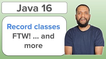 Java 16 features | 🆕 Record classes for immutable POJOs | Pattern matching instance of