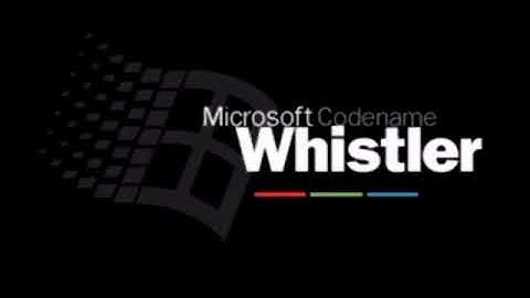 Microsoft Codename Whistler Startup And Shutdown Reversed Slowed Down