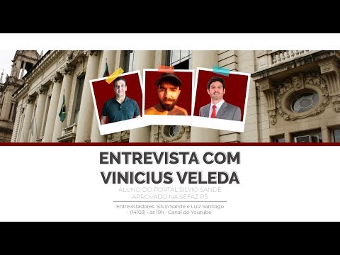 [Entrevista] Vinicius Veleda: Aluno do Portal Silvio Sande aprovado na SEFAZ RS