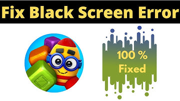 Fix Toy Blast App Black Screen Error Problem Solved in Android - Toy Blast App screen issue solved