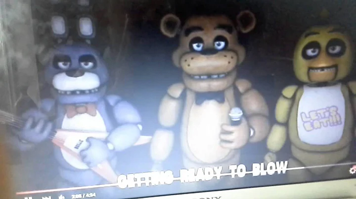 Five nights at freddy's 4 song game over by dagame