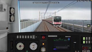 BVE 5 - JR Keiyo Line (Local) - JR E231-0 Series