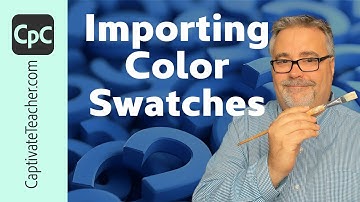 Adobe Captivate - Importing Colour Swatches