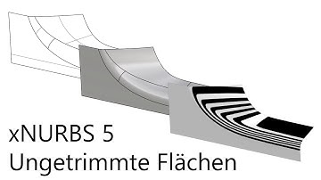 xNURBS Tutorial Basic: Ungetrimmte Flächen mit xNURBS