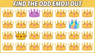 How Good Are Your Eyes #2  l Find The Odd Emoji Out l Emoji Puzzle Quiz