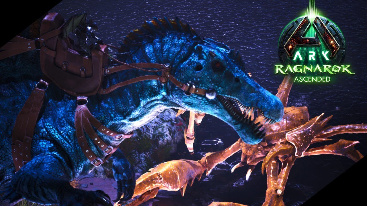 I Took My SPINO To The Carnivorous Caverns! - ARK Survival