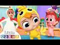 Baby John Does the Chicken Dance | Little Angel Nursery Rhymes & Kids Songs